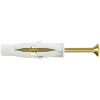 KOŁEK UNIWERSALNY RU-06045 6x35mm Z WKRĘTEM Z ŁBEM STOŻKOWYM 3,5x45mm 100szt.