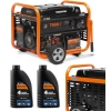 ZESTAW AGREGAT PRĄDOTWÓRCZY DAEWOO GDA 8500E 7.5kW + 2x GENERATOR OIL SAE 10W-30 DWO 600