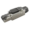 WTYK MODULARNY KONEKTOR PRZEMYSŁOWY SAMOZACISKOWY SOLARIX RJ45 CAT.6A STP 8P8C