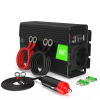 PRZETWORNICA NAPIĘCIA INWERTER Green Cell 12V / 230V 300W/600W CZYSTA SINUSOIDA INV05DE