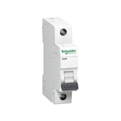 Wyłącznik nadprądowy 1P B 25A 6kA AC K60N A9K01125, Schneider