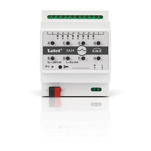 SATEL KNX 8-kanałowy aktor przełączający KNX-SA24