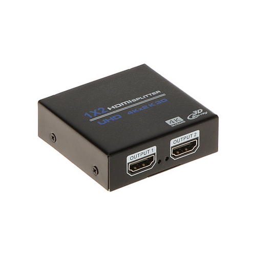 ROZGAŁĘŹNIK HDMI-SP-1/2KF 1xWEJŚCIE NA 2XWYJŚCIA