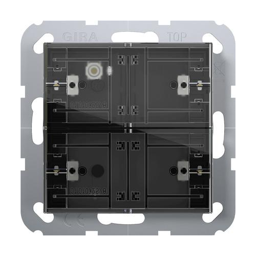 GIRA czujnik przyciskowy 4 Komfort 2x KNX System 55 504200