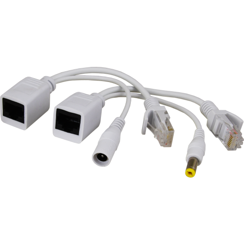 ZESTAW ADAPTERÓW PoE ZE ZŁĄCZAMI TYPU RJ Pulsar P-POE1