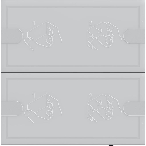 GIRA czujnik przyciskowy 4 Komfort 2x KNX TS4 antracytowy 5002028