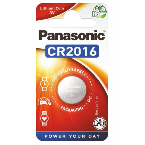 Bateria CR2016 PANASONIC (blister 1 szt.)
