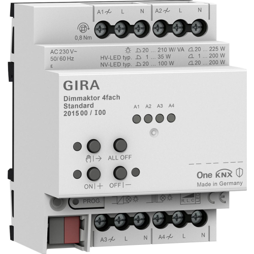 GIRA aktor ściemniający 4x standard KNX ONE 201500