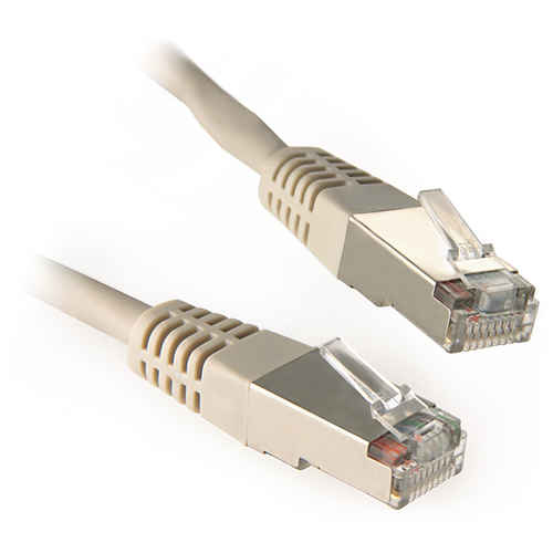 PATCHCORD KAT.5E FTP 0,5M SZARY