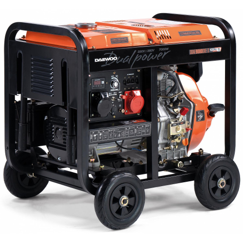 AGREGAT PRĄDOTWÓRCZY DIESEL DAEWOO DDAE 9000DXE-3 6.3kW