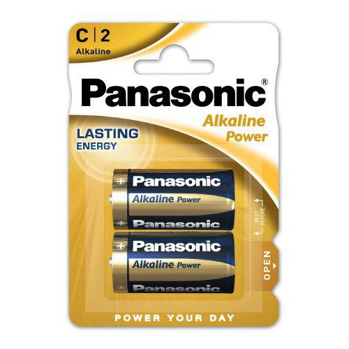 Bateria LR14 / APB / 2BP PANASONIC BRONZE Alcaline (blister 2 szt.)