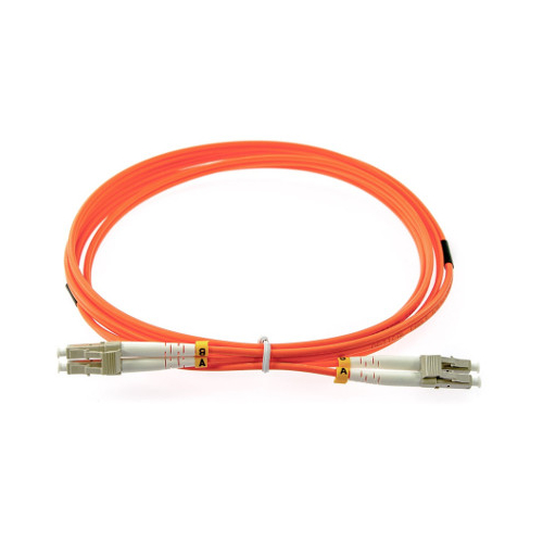 PATCHCORD ŚWIATŁOWODOWY MM 1M DUPLEX 50/125um OM2, LC/UPC-LC/UPC