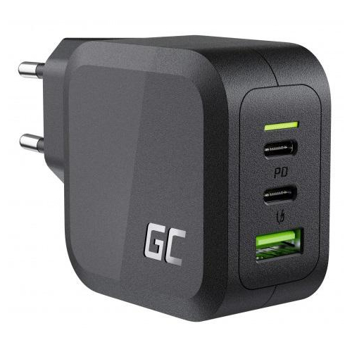 ŁADOWARKA SIECIOWA Green Cell PowerGan 65W 2xUSB-C 1xUSB-A CHARGC08