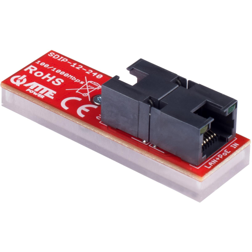 PRZETWORNICA ATTE SDIP-12-240 Adapter PoE Gigabit