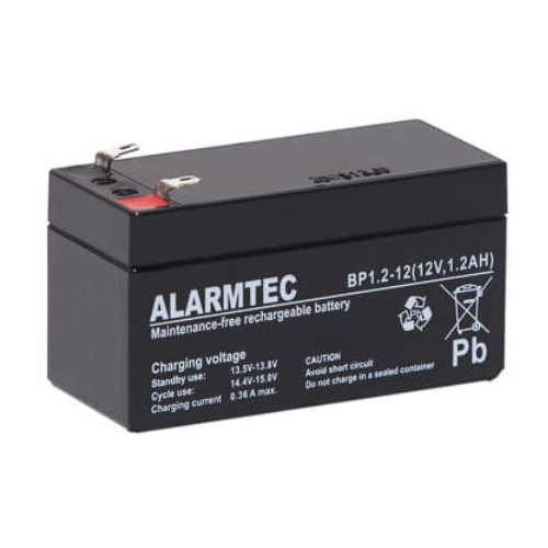 Akumulator AGM ALARMTEC serii BP 12V 1,2Ah
