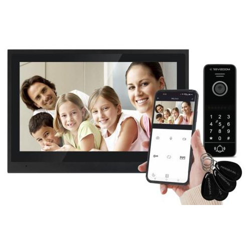 Wideodomofon REVIZOOM RM-T402HD BLACK/RC-411HD-CK