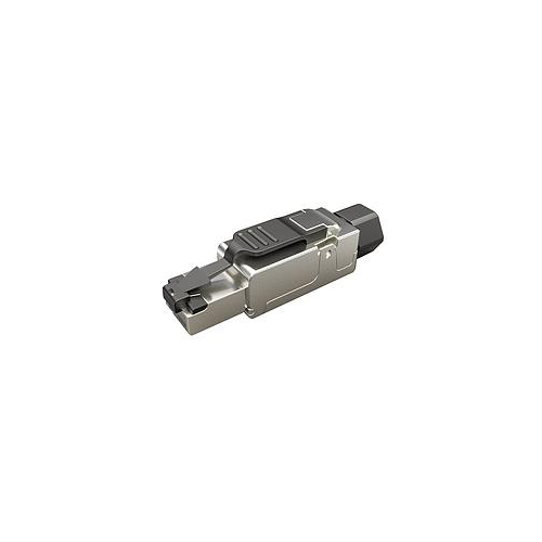 WTYK MODULARNY KONEKTOR PRZEMYSŁOWY SAMOZACISKOWY SOLARIX RJ45 CAT.6A STP 8P8C