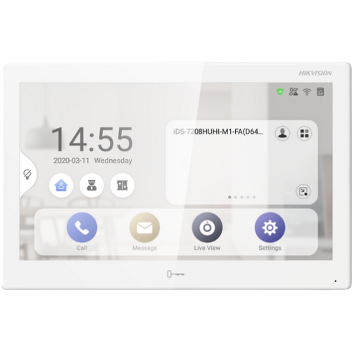 MONITOR WIDEODOMOFONU HIKVISION DS-KH9510-WTE1(B)