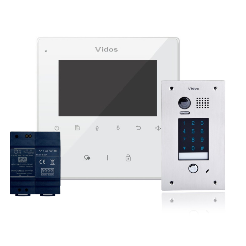 Wideodomofon VIDOS DUO M1022W / S1401D
