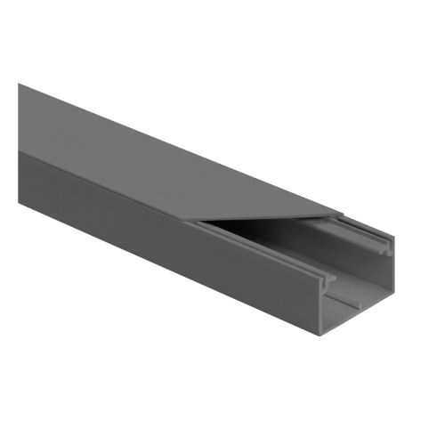 Listwa elektroinstalacyjna kpl. SZARY SLS 40x25 2m (PACZKA 10szt.)