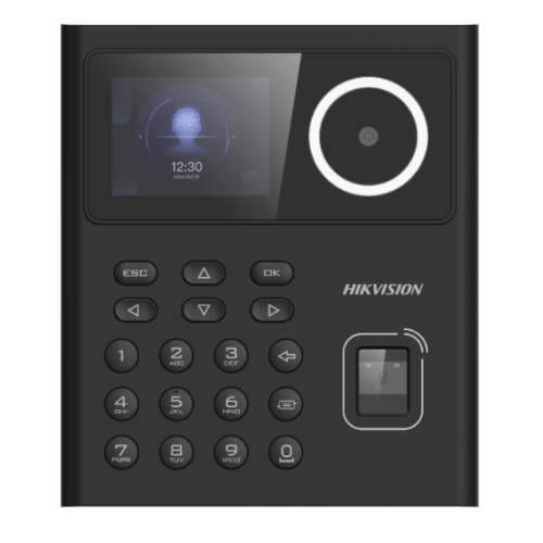 TERMINAL Z IDENTYFIKACJĄ TWARZY I LINII PAPILARNYCH HIKVISION DS-K1T320MFX