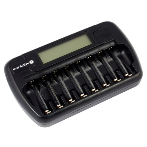 Ładowarka do 8 akumulatorków AA / AAA everActive NC-800