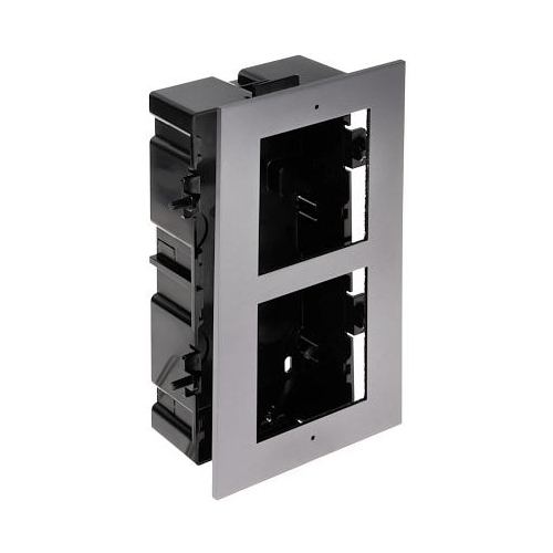 Ramka z puszką do montażu podtynkowego 2-modułowa HIKVISION DS-KD-ACF2/Plastic