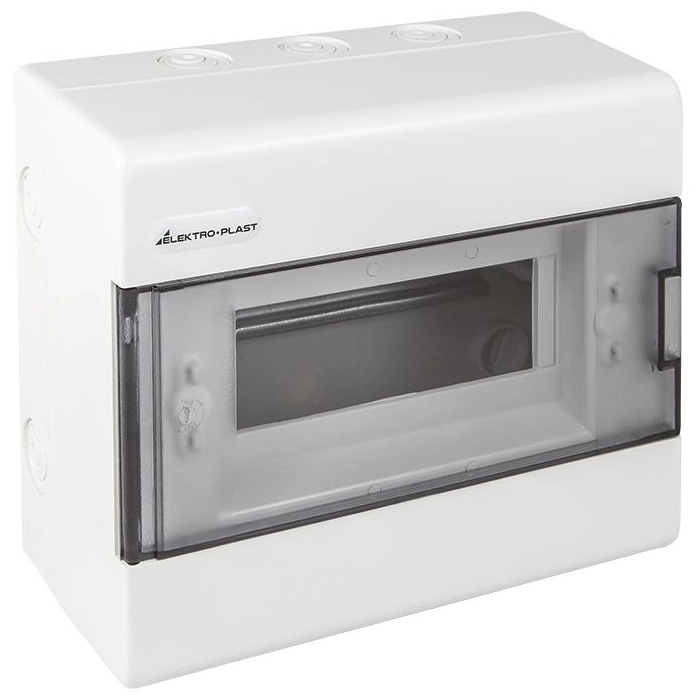Rozdzielnica modułowa 1x8 natynkowa (N+PE) IP40 SRn-8