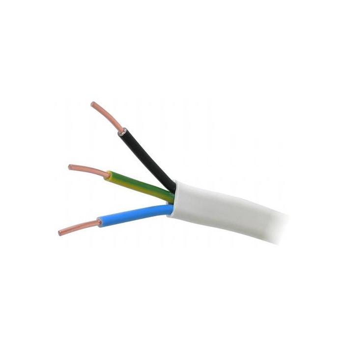 Przewód elektryczny drut płaski YDYp 450/750V 3x1,5mm2 100m MERCOR