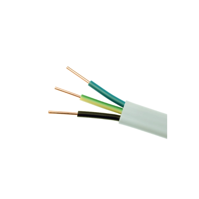 Przewód elektryczny drut płaski YDYp 450/750V 3x1,5mm2 ELEKTROKABEL 1m