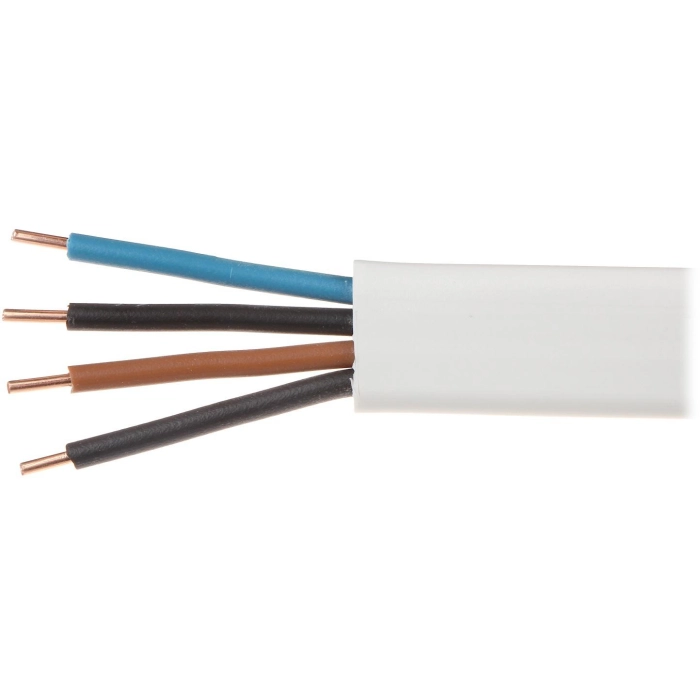 Przewód elektryczny drut płaski YDYp 450/750V 4x1,5mm2 ELEKTROKABEL 100m