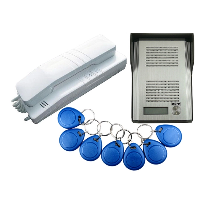 Domofon EURA ADP-41A3 1-rodzinny z czytnikiem RFID (RL-3203ID)