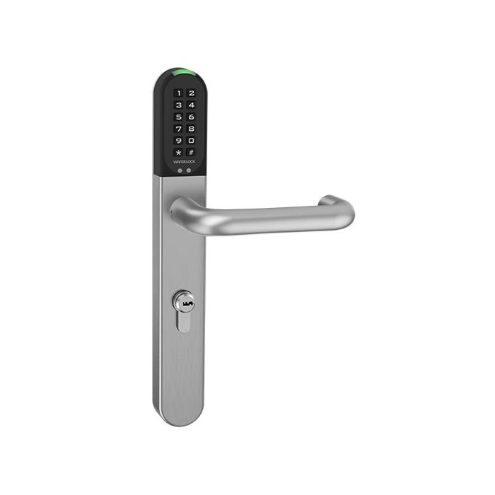 Klamka elektroniczna WFE L701 z klawiaturą 92mm INOX