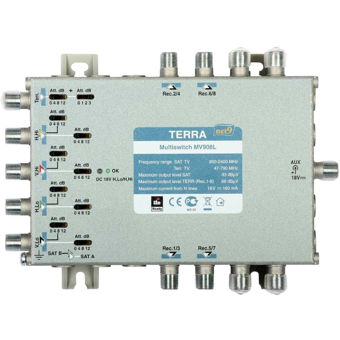 MV908L Terra - Multiswitch 9/8 (R70858)