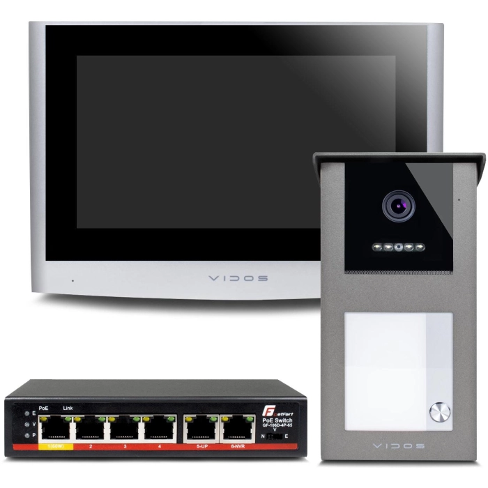 Wideodomofon VIDOS IPX S101-1/M100-X