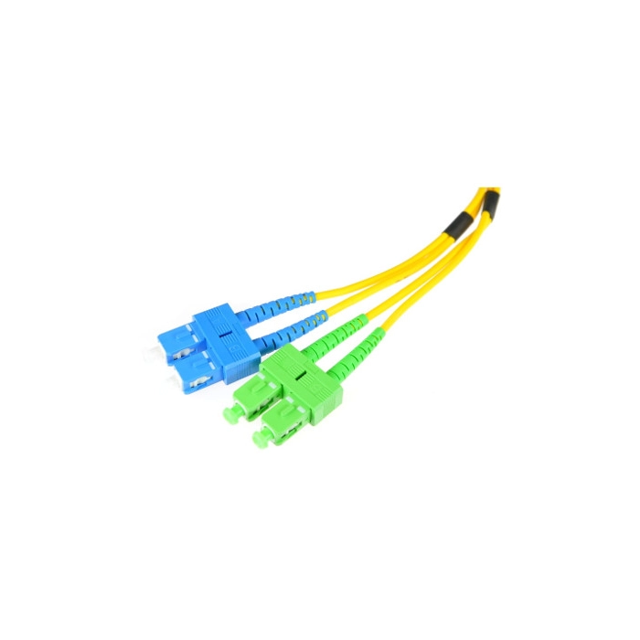 PATCHCORD ŚWIATŁOWODOWY SM SC/UPC-SC/APC DUPLEX 3m