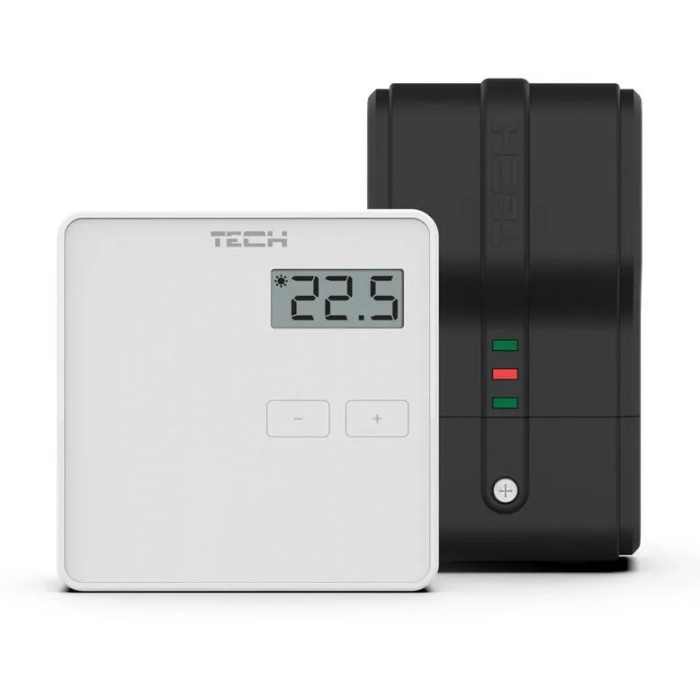 Bezprzewodowy dwustanowy regulator pokojowy biały ST-294v2 Tech sterowniki