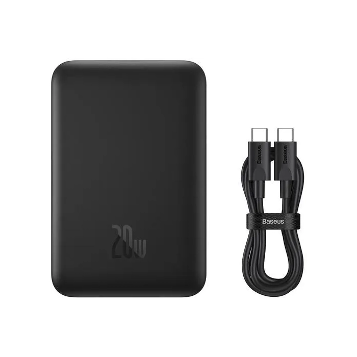 Powerbank Baseus Magnetic Mini PPCX070001 10000mAh MagSafe 15W PD QC 20W USB-C + kabel