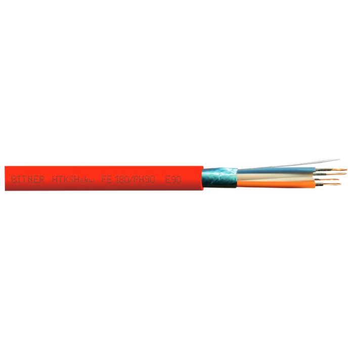 KABEL SYGNALIZACJI PPOŻ OGNIOODPORNY BITNER HTKSHekw PH90 2x2x1,0 - 100m