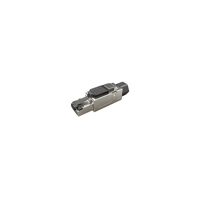 WTYK MODULARNY KONEKTOR PRZEMYSŁOWY SAMOZACISKOWY SOLARIX RJ45 CAT.6A STP 8P8C