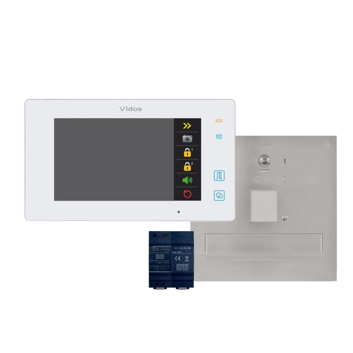Skrzynka na listy Vidos DUO z monitorem M1021W/S1201-SK