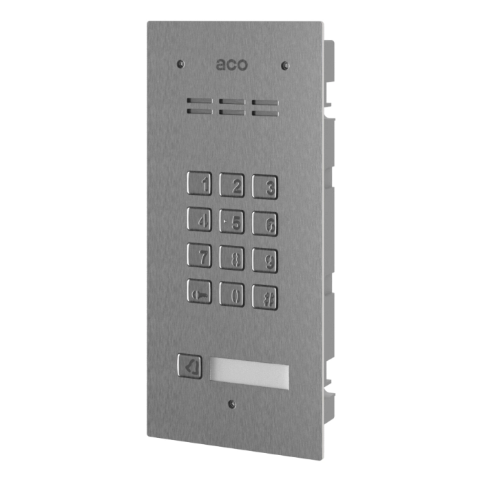 ACO FAM-P-1NPZSACC panel pod tynk 1-lokator czyt. brel. zamek szyfrowy.