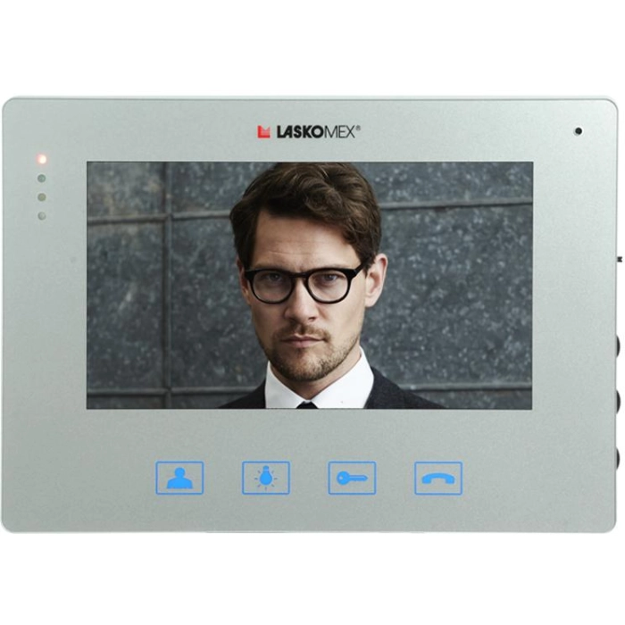 Laskomex Monitor MVC-8151 SREBRNY KOLOR 7"