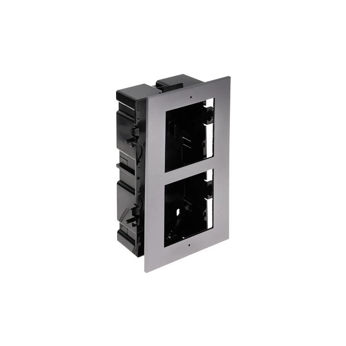 Ramka z puszką do montażu podtynkowego 2-modułowa HIKVISION DS-KD-ACF2/Plastic