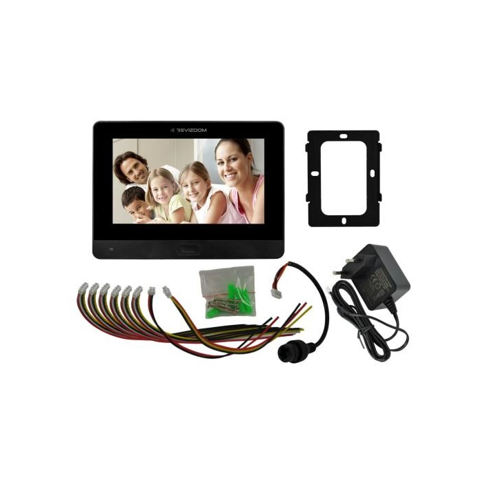 Wideodomofon REVIZOOM RM-T471HD BLACK/RC-411HD-CK