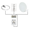 GNIAZDO SSD2-00 RTV/SAT KONCOWE