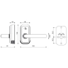 Klamka elektroniczna Compact WFE L730-EU