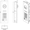ACO COMO-PRO-V2 panel podtynk 2-lokatorski