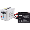 Zestaw do awaryjnego zasilania 45Ah 800W