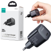 Mini ładowarka sieciowa Joyroom JR-TCF02 20W PD 3.0 QC 3.0 1x USB-C czarna